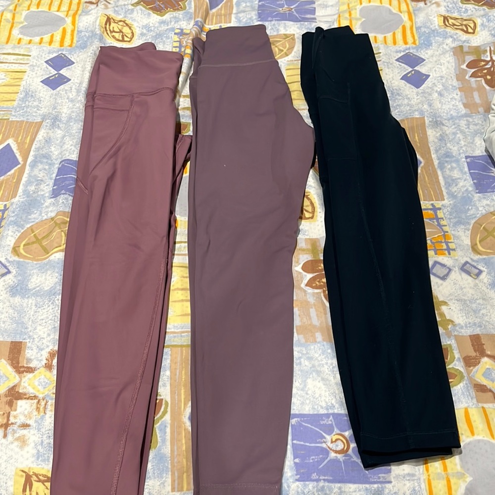 Workout leggings crossover